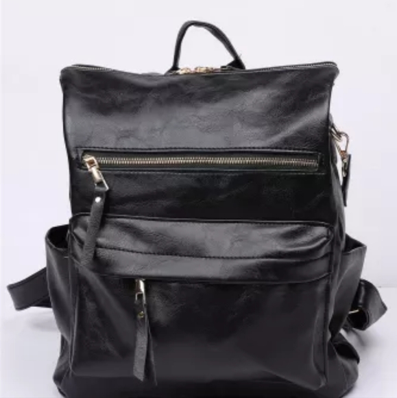 1 left😄New faux leather versatile backpack - Picture 11 of 15